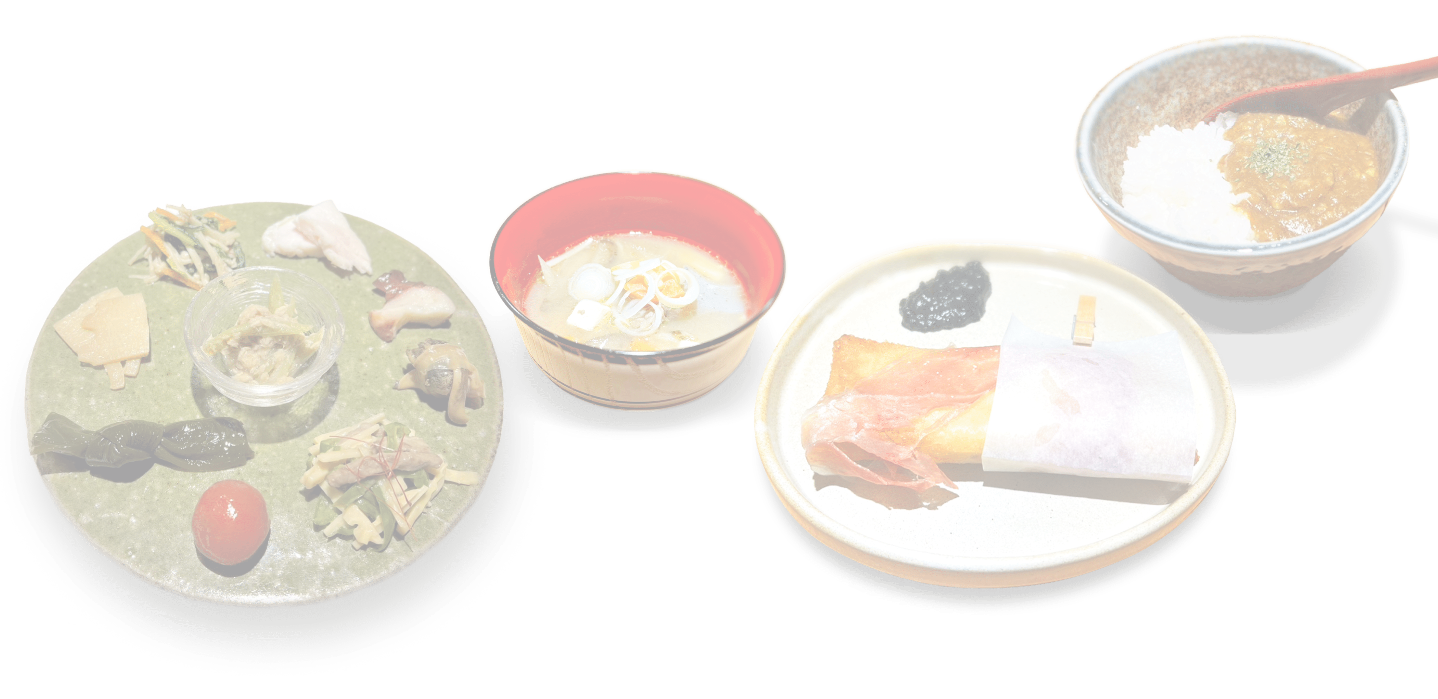 ４種類の料理